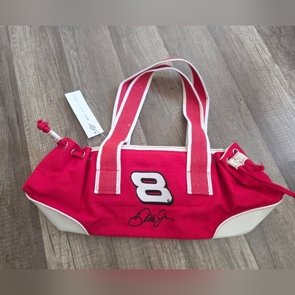 NASCAR NWT DALE EARNHARDT JR red Shoulder Bag Satchel Collectors Edition Y2K